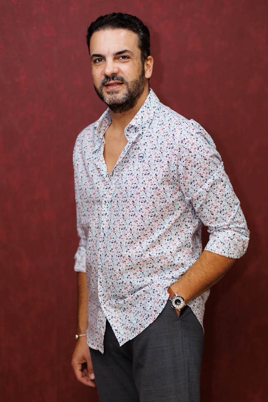 Camisa Estampado Flores | Kiko Bigot