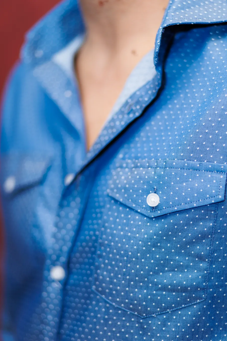 Camisa Vaquera Lunares | Kiko Bigot