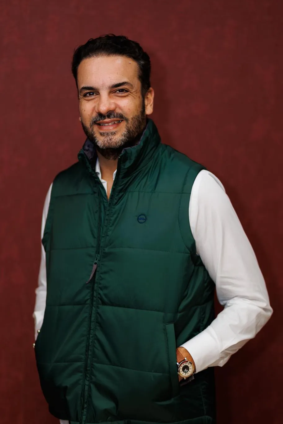 Chaleco Acolchado Bigot Verde Kiko Bigot