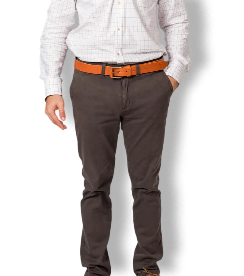 Pantalón Chino Classic Marrón | Kiko Bigot