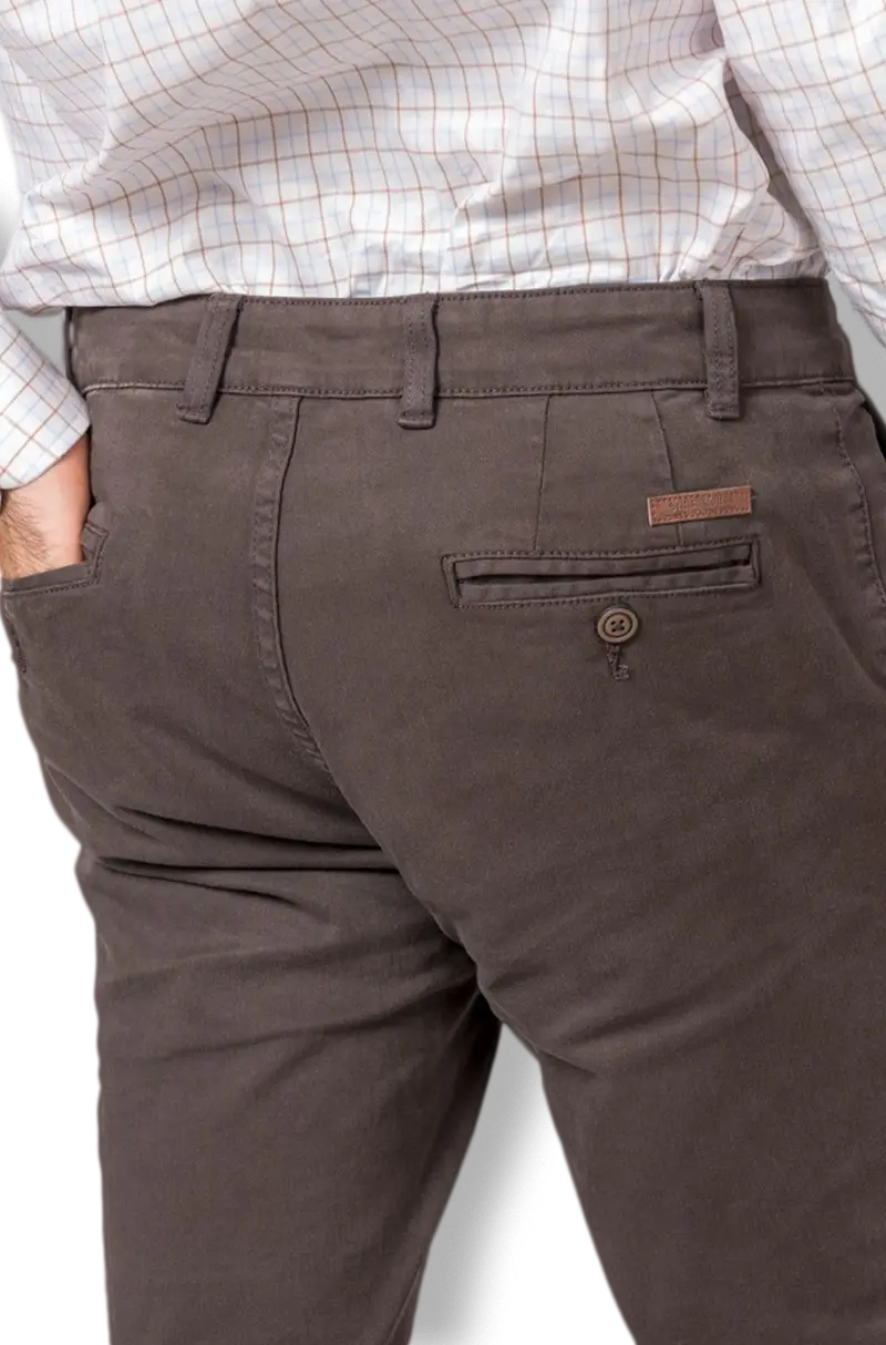 Pantalón Chino Classic Marrón | Kiko Bigot