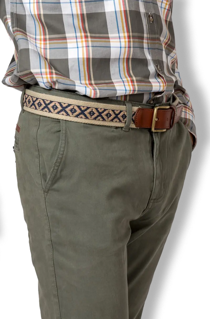 Pantalón Chino Classic Verde | Kiko Bigot