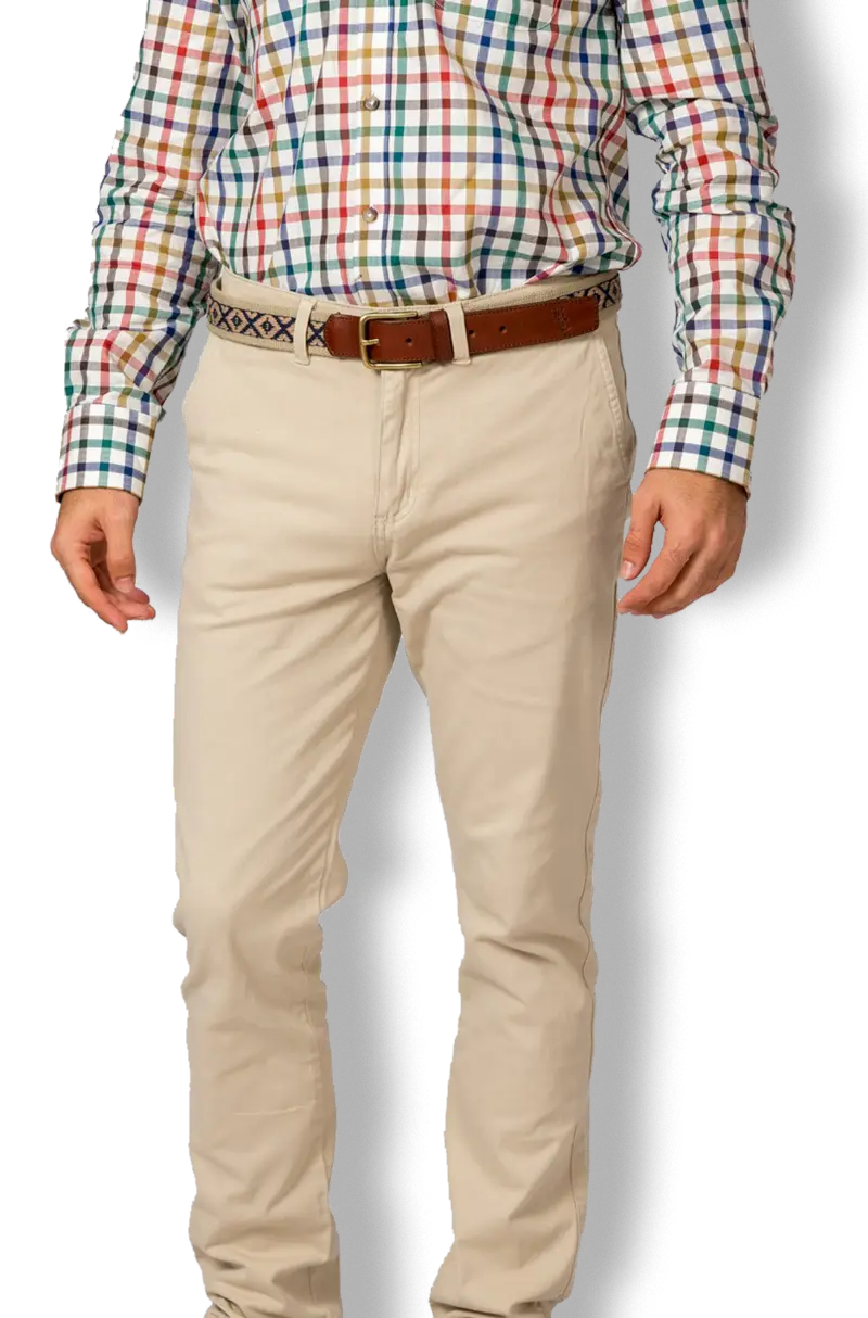 Pantalón Chino Classic Beige | Kiko Bigot