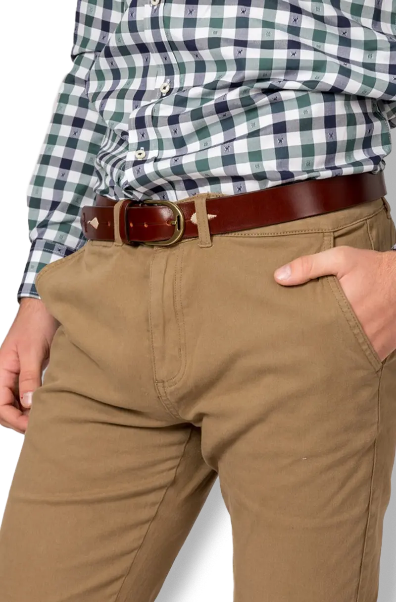Pantalón Chino Classic Camel Kiko Bigot