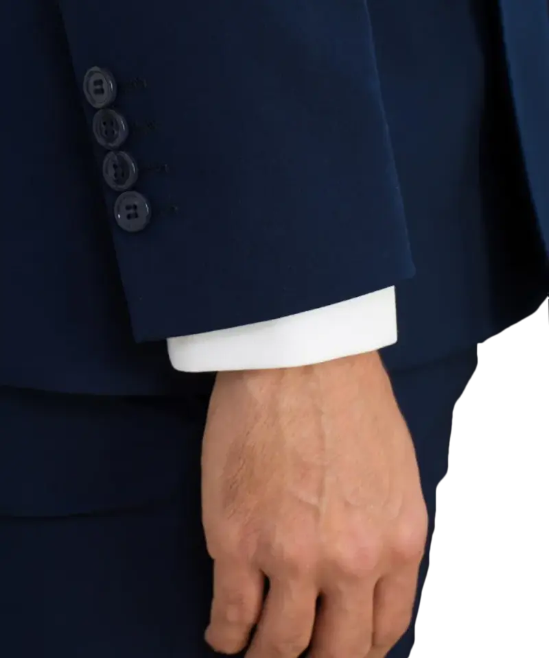 Traje Cruzado Sierpe Azul Marino | Kiko Bigot