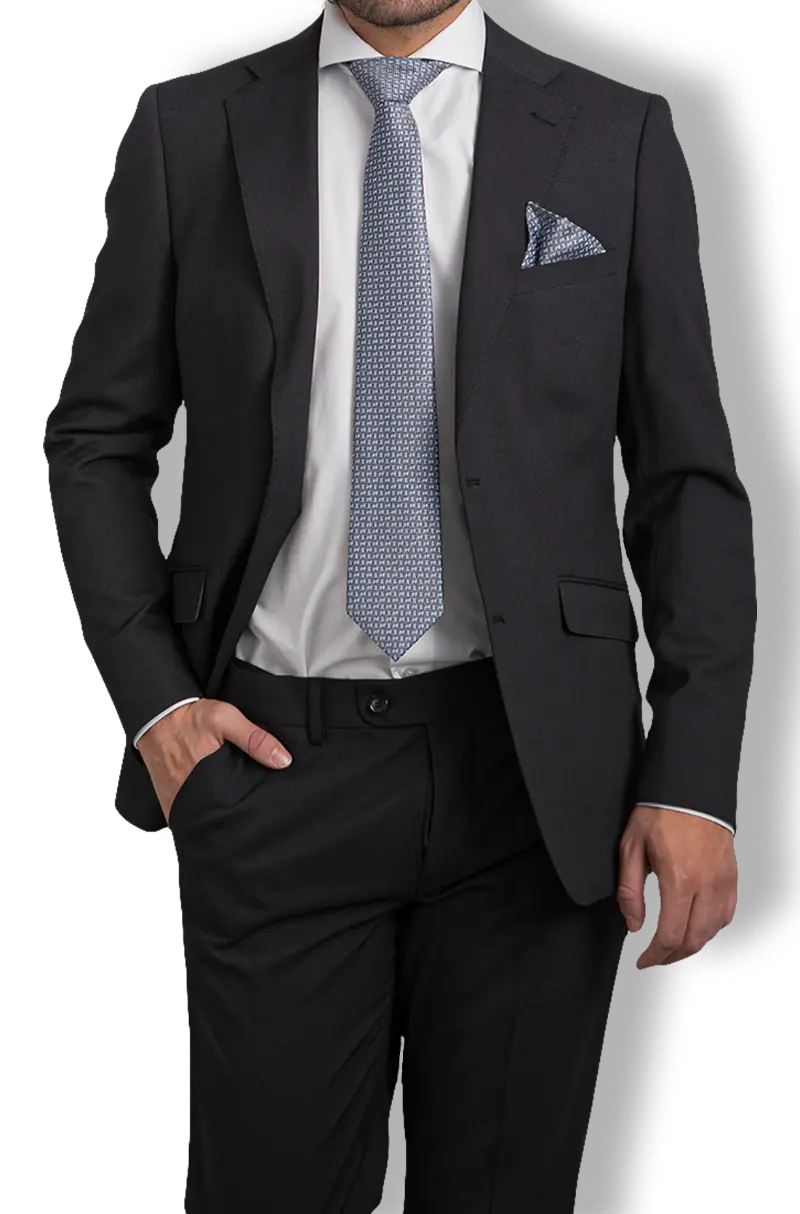 Traje Elegant Zar Gris Marengo | Kiko Bigot