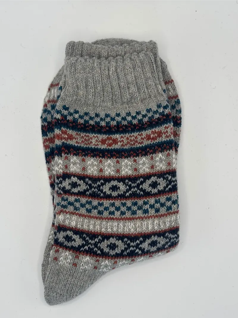 Calcetines Étnico Gris | Kiko Bigot