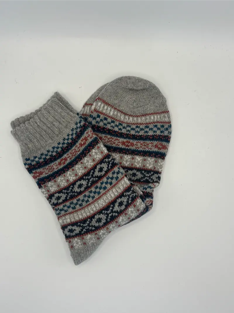Calcetines Étnico Gris | Kiko Bigot