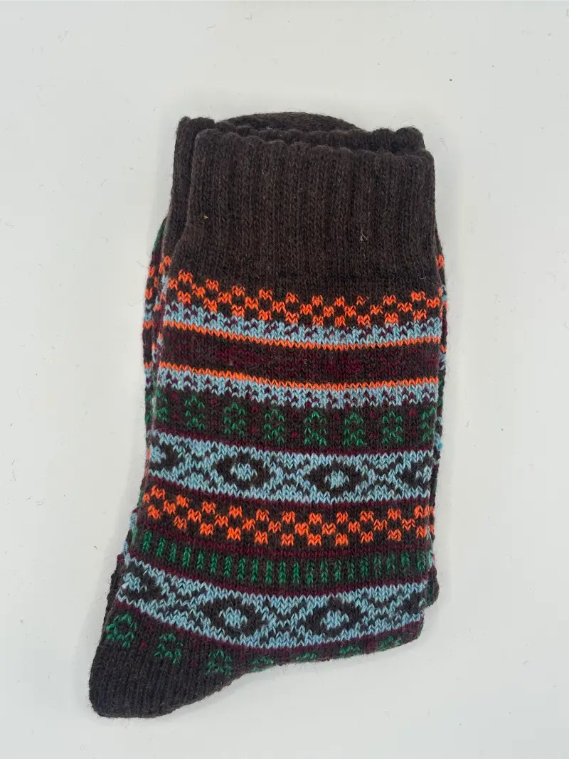 Calcetines Étnico Marrón | Kiko Bigot