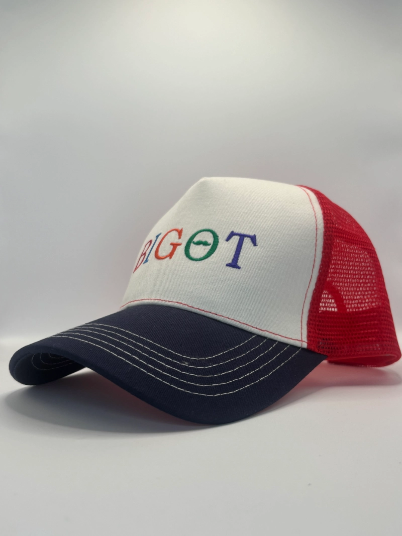 Gorra Bigot Blanco y Rojo | Kiko Bigot