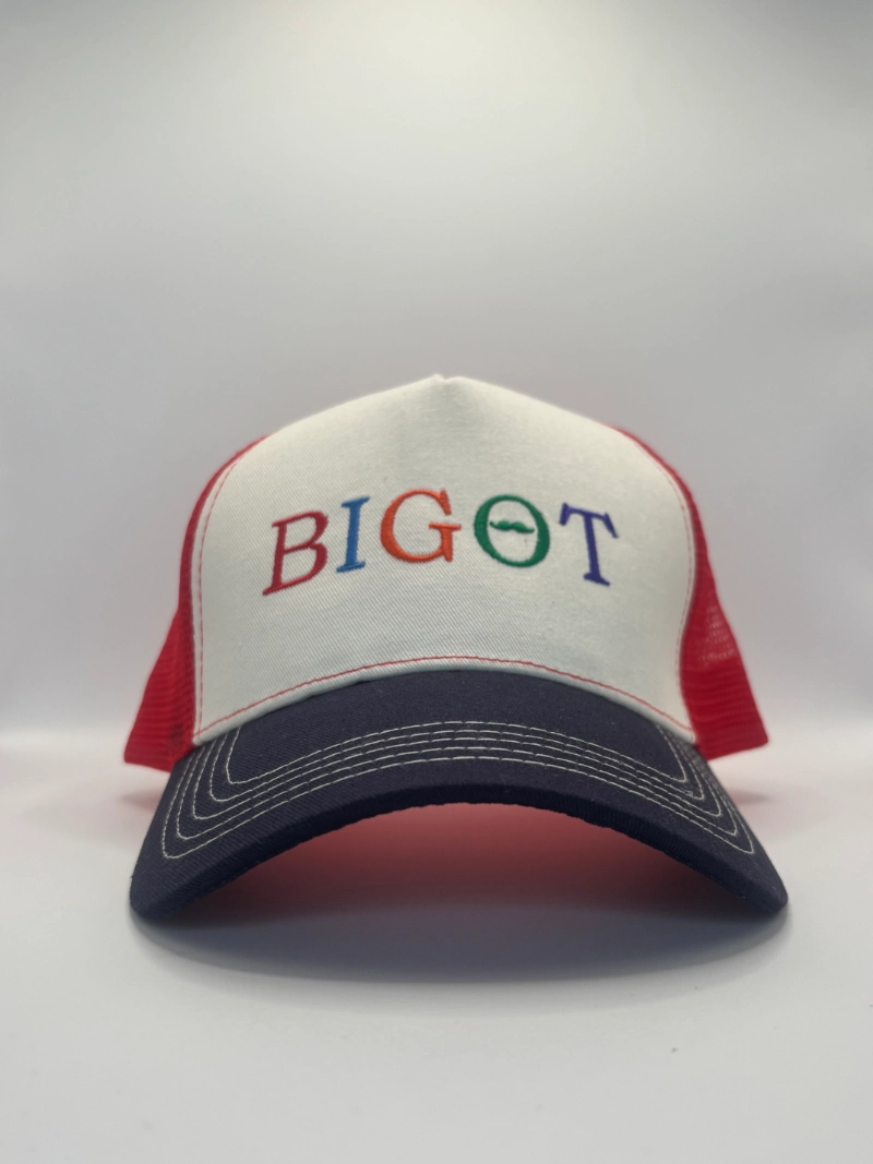 Gorra Bigot Blanco y Rojo | Kiko Bigot