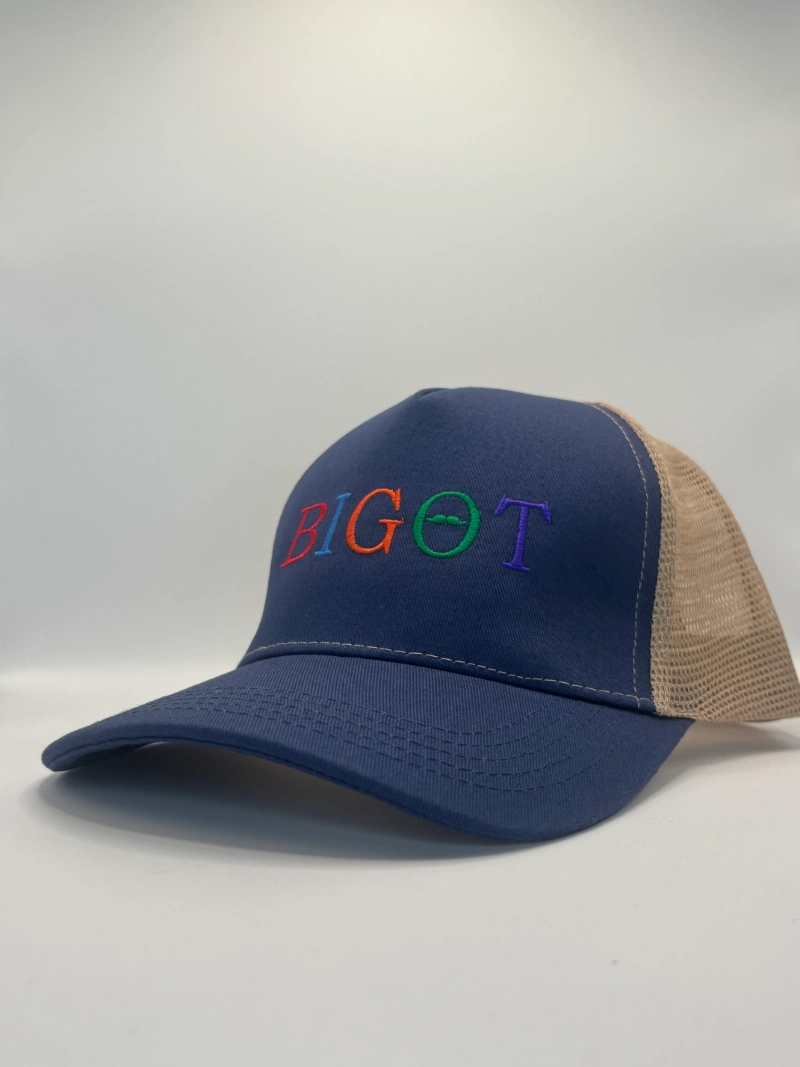 Gorra Bigot Marino y Beige Kiko Bigot