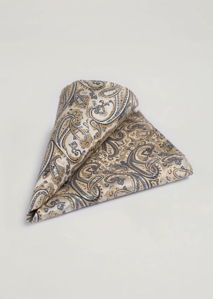 Pañuelo de Bolsillo Cachemir Beige | Kiko Bigot