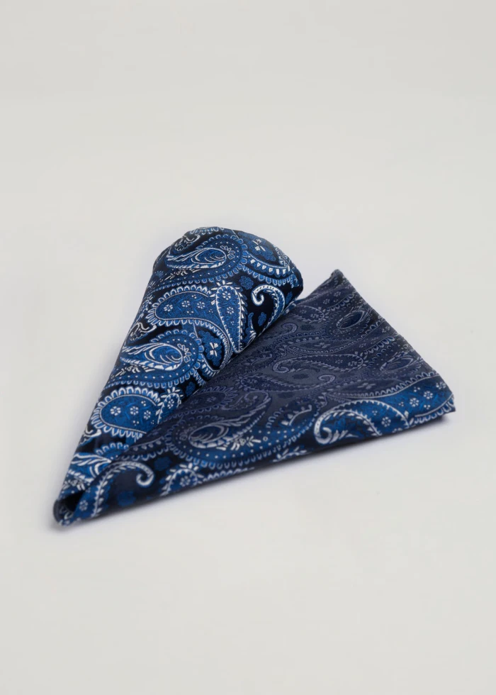 Pañuelo de Bolsillo Negro y Azul Kiko Bigot