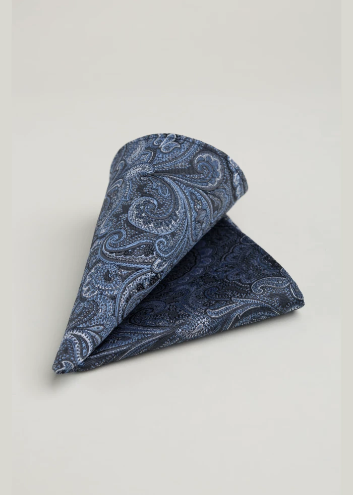 Pañuelo de Bolsillo Negro y Marino | Kiko Bigot