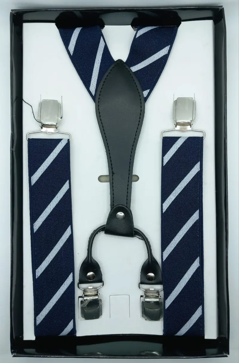 Tirantes Marino y Blanco | Kiko Bigot