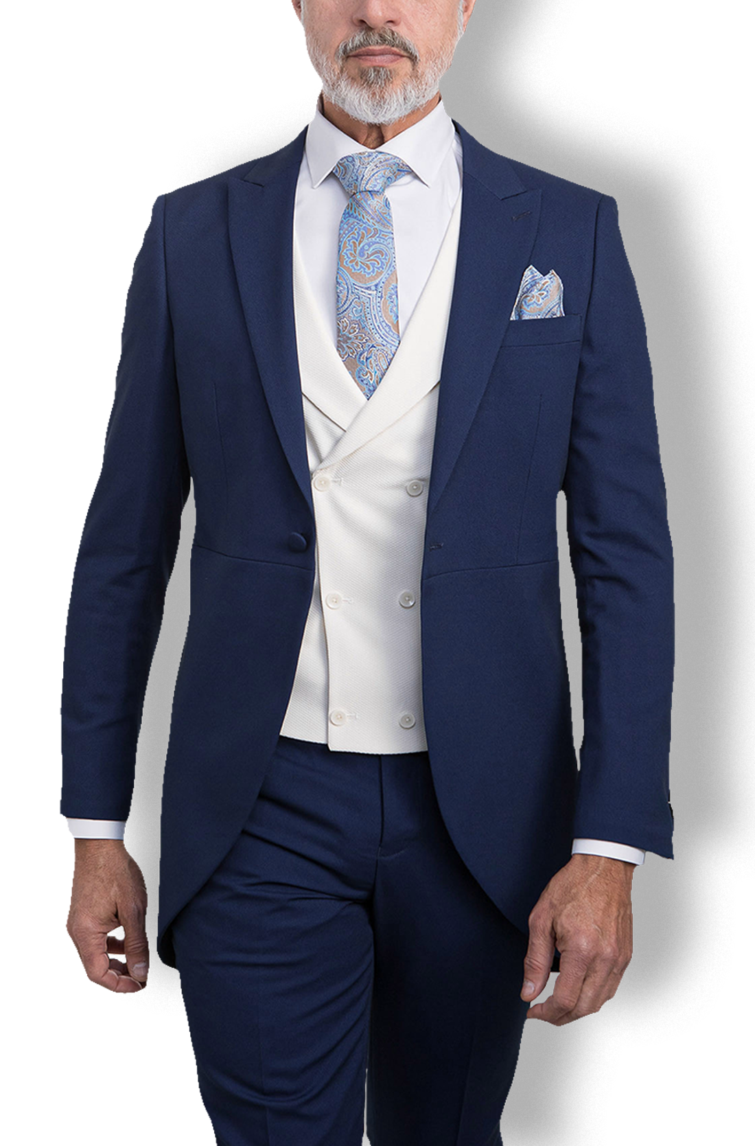 Chaleco Cruzado Blanco | Kiko Bigot