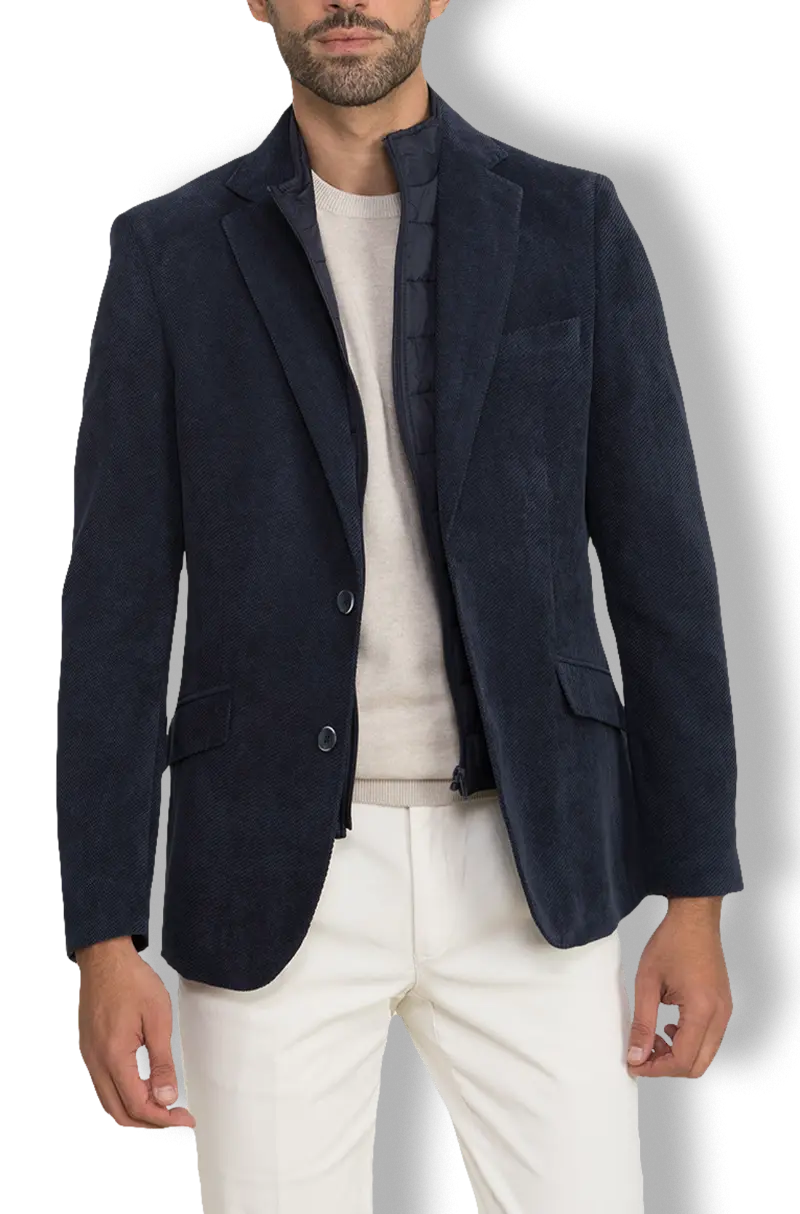 Americana Chaleco Marino | Kiko Bigot