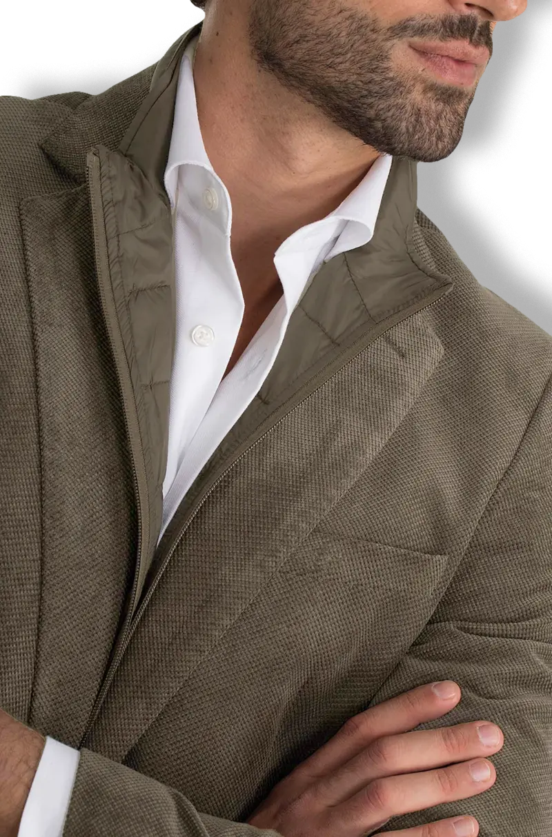 Americana Chaleco Marrón Tostado | Kiko Bigot