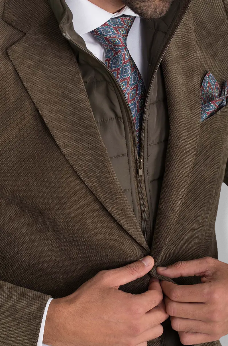 Americana Chaleco Verde | Kiko Bigot