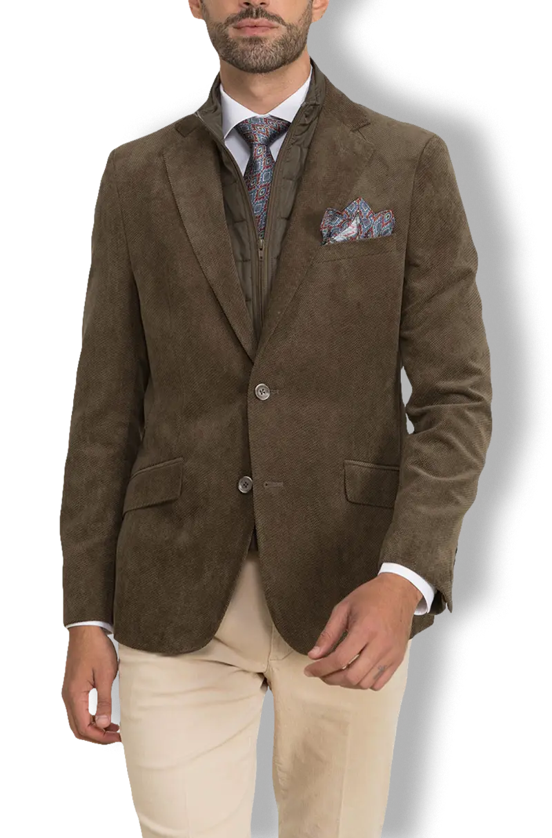 Americana Chaleco Verde | Kiko Bigot