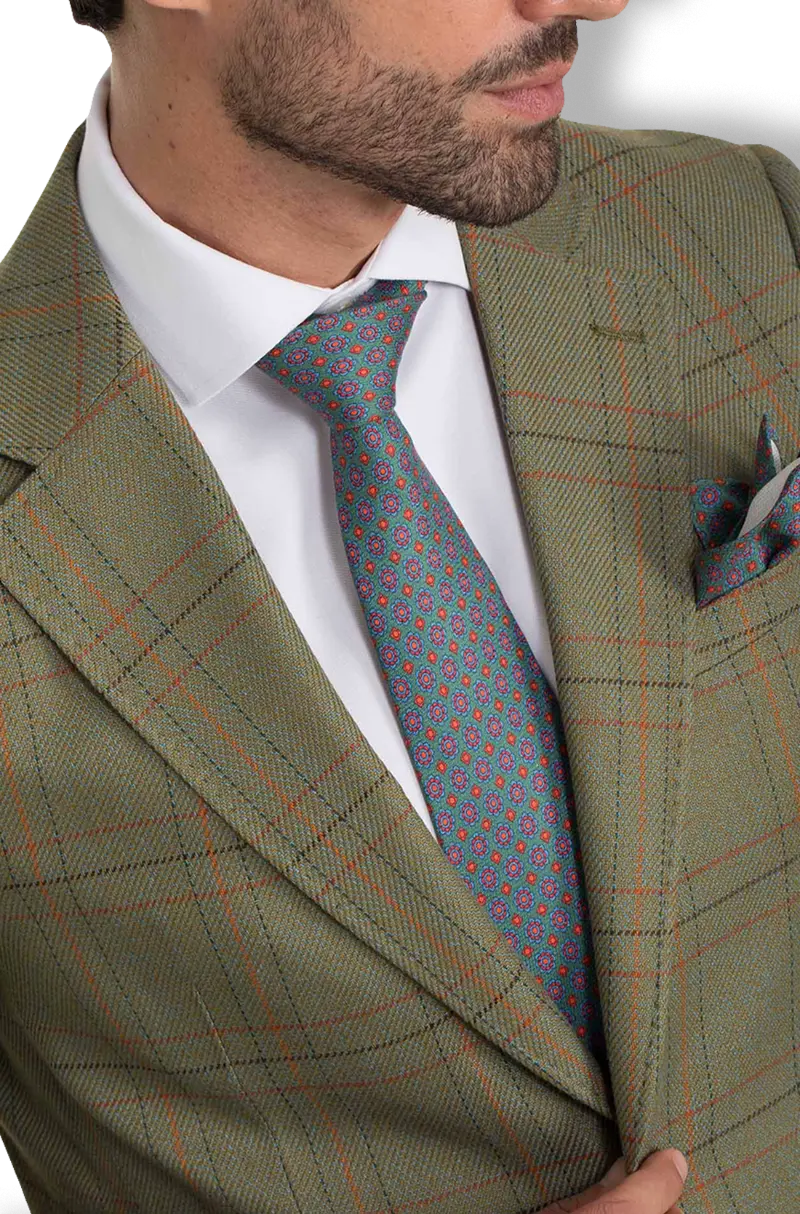 Americana Verde Cuadros | Kiko Bigot