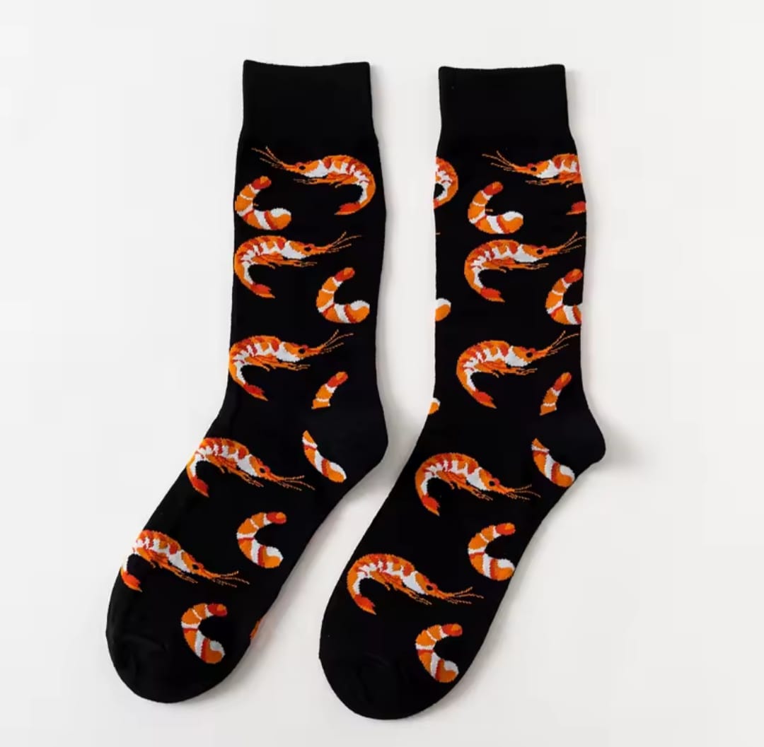 Calcetines Negro Langostino | Kiko Bigot