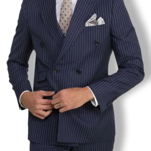 Traje Cruzado Diplomático Azulón