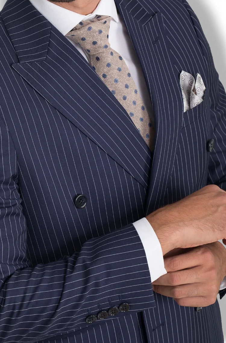 Traje Cruzado Diplomático Azulón Kiko Bigot