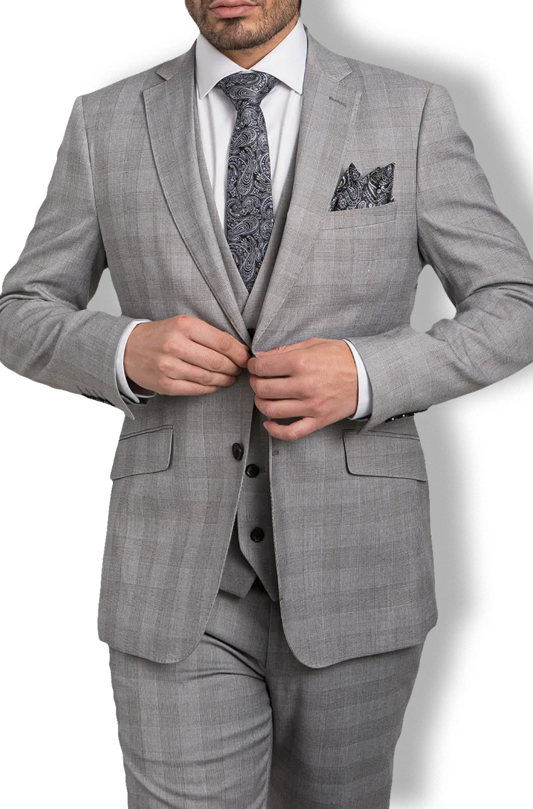 Traje Galés gris claro | Kiko Bigot