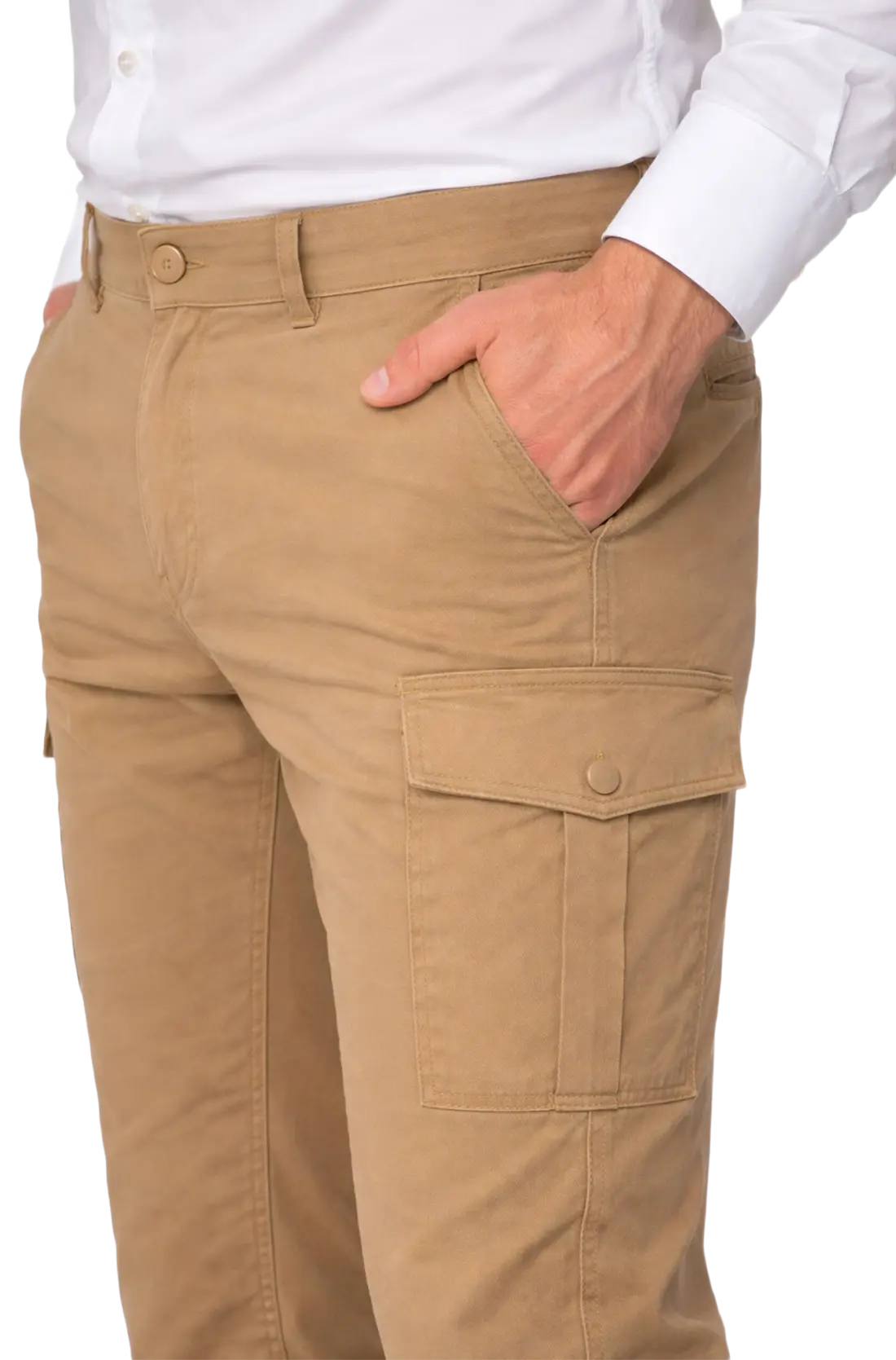 Pantalón Cargo Camel Kiko Bigot